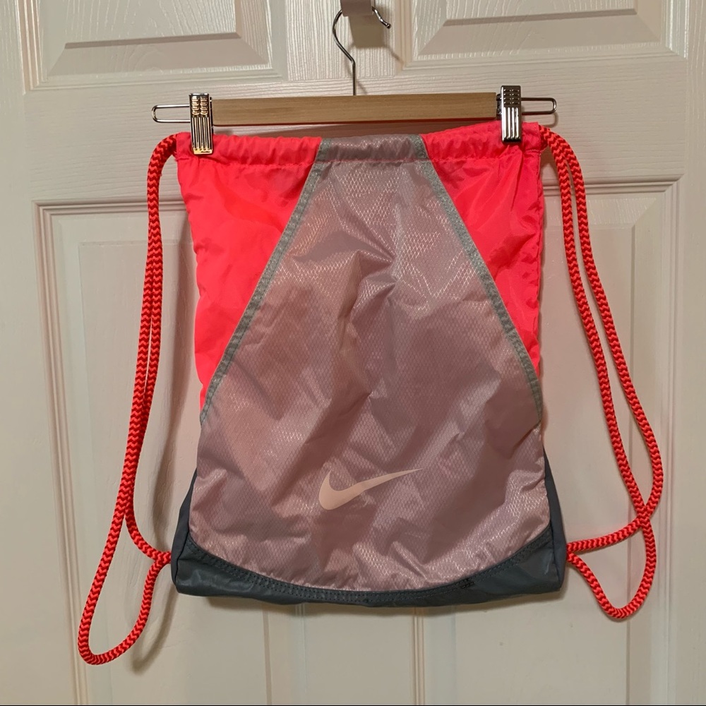 VGUC Neon Nike Drawstring Gymsack Backpack